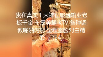 贵在真实！大神征服运输业老板千金 车震美腿 KTV 各种调教啪啪内射 全程露脸对白精彩！ (14)