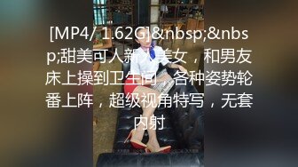 [MP4/ 1.62G]&nbsp;&nbsp;甜美可人新人美女，和男友床上操到卫生间，各种姿势轮番上阵，超级视角特写，无套内射