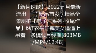 【新片速遞】 2022五月最新流出❤️（新品首发）精品全景厕拍【电子厂系列-收尾作品】6红衣牛仔裤美女逼逼上吊着一条貌似月经血[803MB/MP4/12:48]