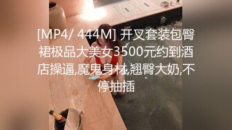 [MP4/ 444M] 开叉套装包臀裙极品大美女3500元约到酒店操逼,魔鬼身材,翘臀大奶,不停抽插