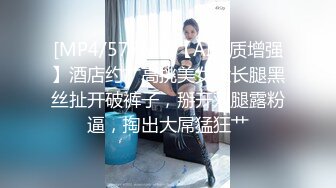 [MP4/577MB]【AI画质增强】酒店约艹高挑美女大长腿黑丝扯开破裤子，掰开双腿露粉逼，掏出大屌猛狂艹