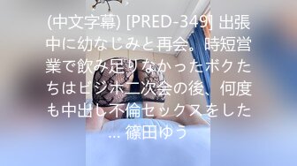 (中文字幕) [PRED-349] 出張中に幼なじみと再会。時短営業で飲み足りなかったボクたちはビジホ二次会の後、何度も中出し不倫セックスをした… 篠田ゆう